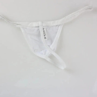 DomiGe DomiGe Silk Men's Low-Rise Thong Male T-Back Sleek T-Back for Man