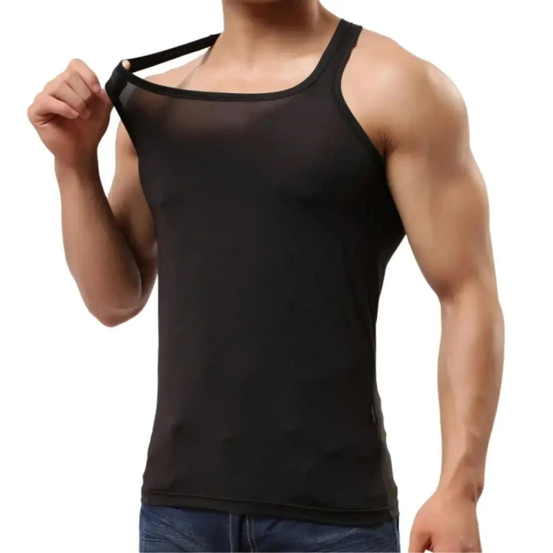 DomiGe DomiGe Ultra-Soft High-Elasticity Men's Fashion Tank Top Male Shirt