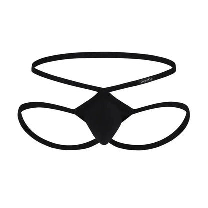 DomiGe DomiGe X-Shape Men's Jock Strap Thong with Cotton Lycra Blend Men's Underwear