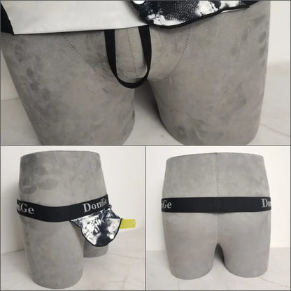 DomiGe Fashion Thong Cock Socks | Stretch Cotton Penis Socks | Men's Sexy Underwear