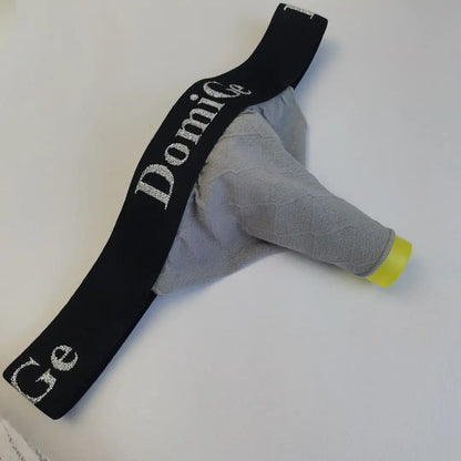 DomiGe Fashion Thong Cock Socks | Stretch Cotton Penis Socks | Men's Sexy Underwear