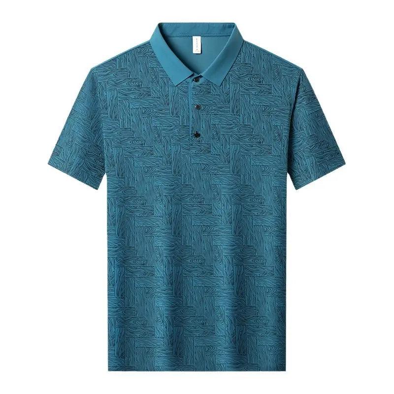 DomiGe Men's Polo Shirt Summer Thin Breathable Tops - His Inwear