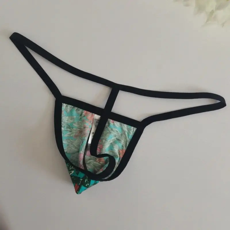 DomiGe Underwear DomiGe Men's Low-Rise Thong — Tropical & Print Series