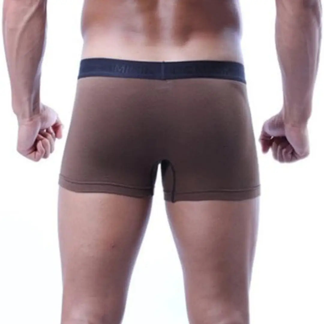 Dominik DOMINIK Men’s Boxers - Comfortable & Stylish Mid-Rise Boxer Briefs with V-Shaped Design