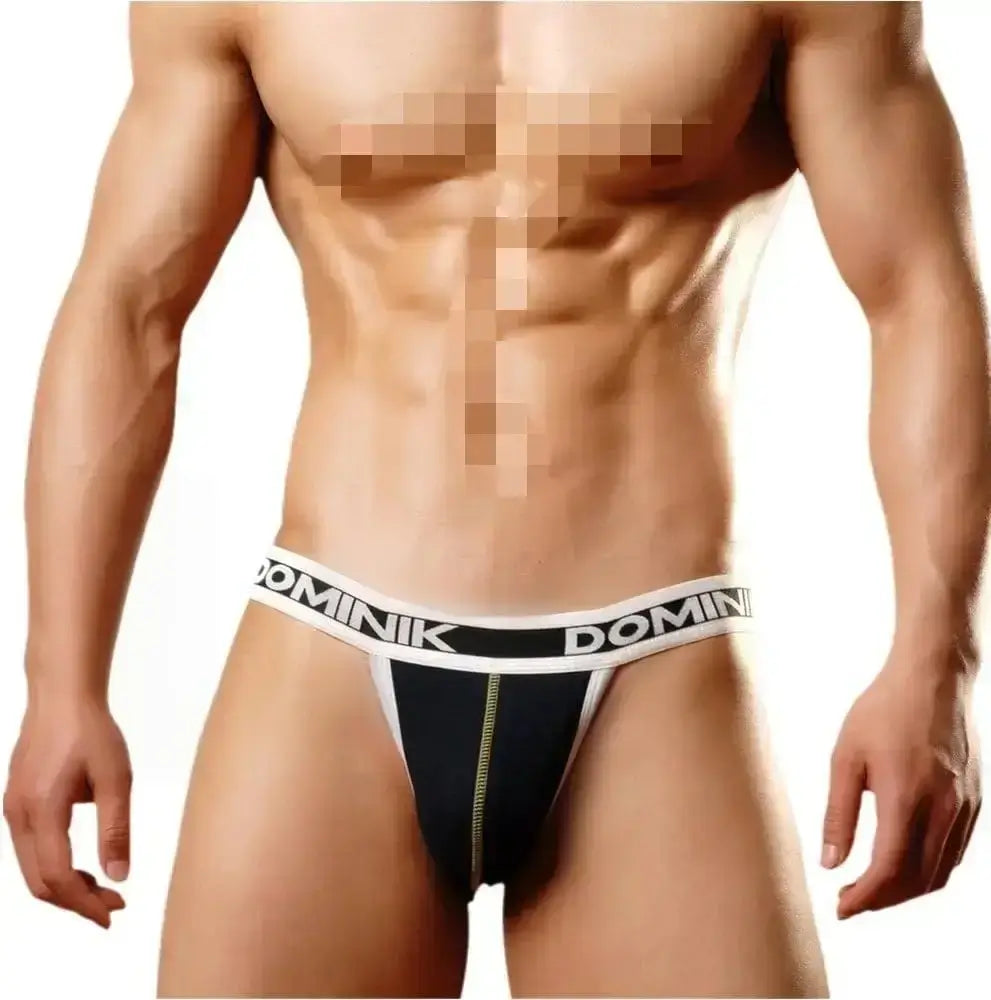 Dominik Dominik Men's Cotton Sexy Pouch "Love" Style Back Briefs Underwear