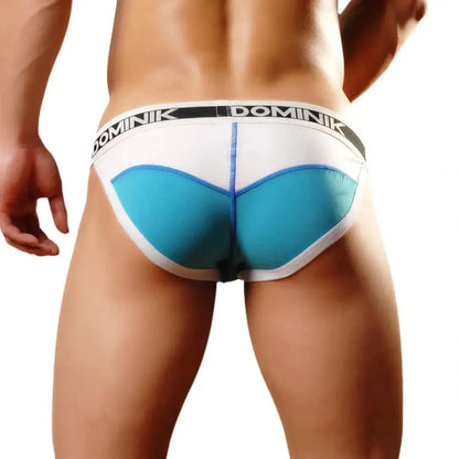 Dominik Dominik Men's Cotton Sexy Pouch "Love" Style Back Briefs Underwear