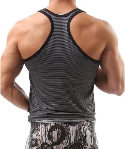 Dominik Dominik Men's Muscle Fit Racerback Tank Top - Sleek and Stylish