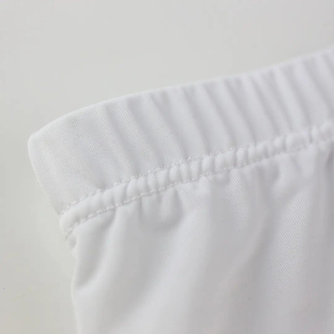 Men's Compression Boxers Elastic Waistband White - His Inwear