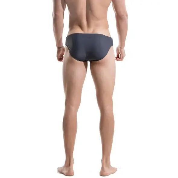 Men's Swim Briefs - Sexy Low Rise Quick Dry Swimwear with Convex Pad - His Inwear