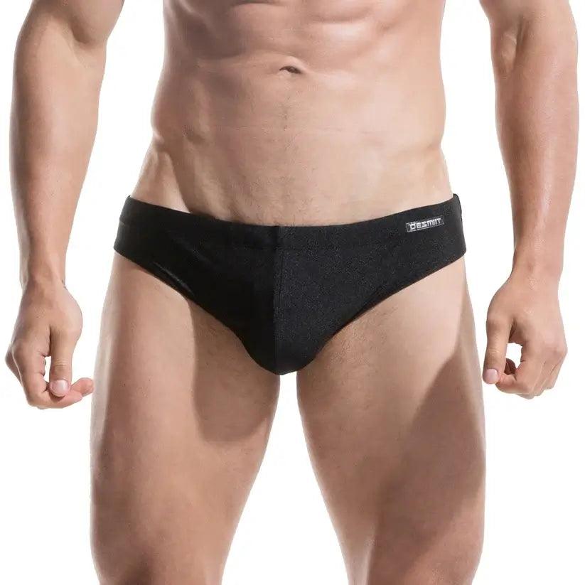 Men's Swim Briefs - Sexy Low Rise Quick Dry Swimwear with Convex Pad - His Inwear