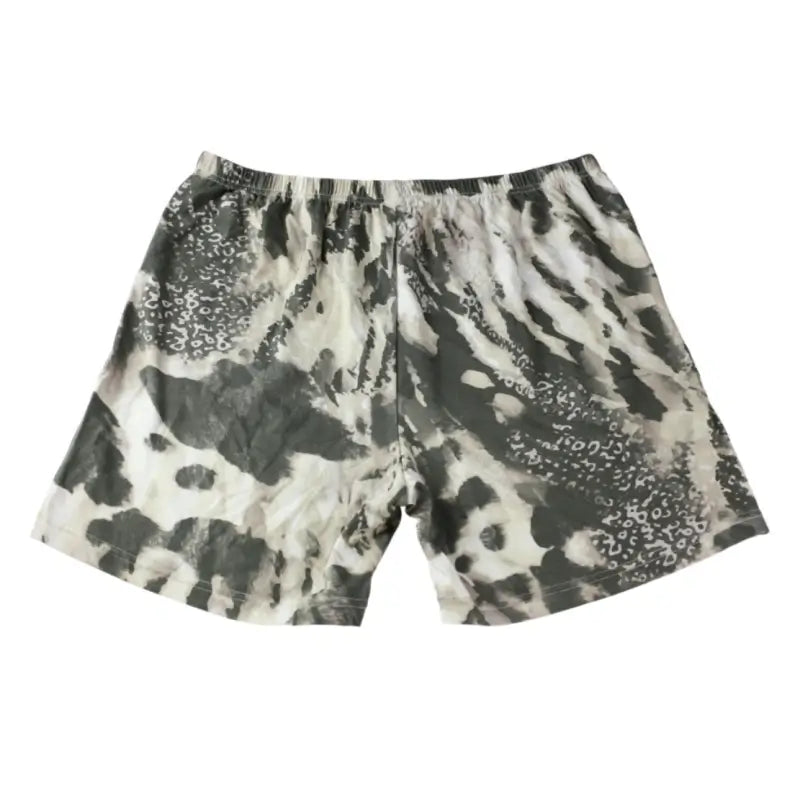 Back flat lay of DomiGe OJJ8000 men's cotton boxer shorts