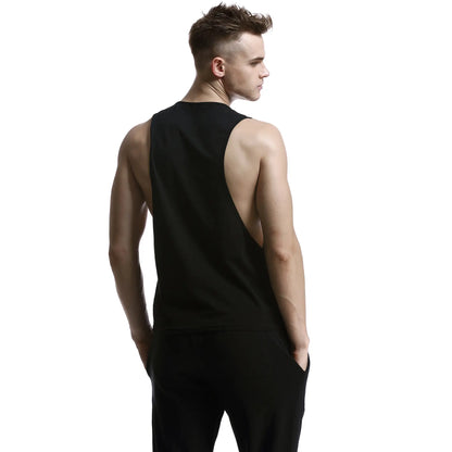 Seobean Seobean Men's 100% Cotton Graphic Tank Tops - Gym & Streetwear Muscle Vest 60702
