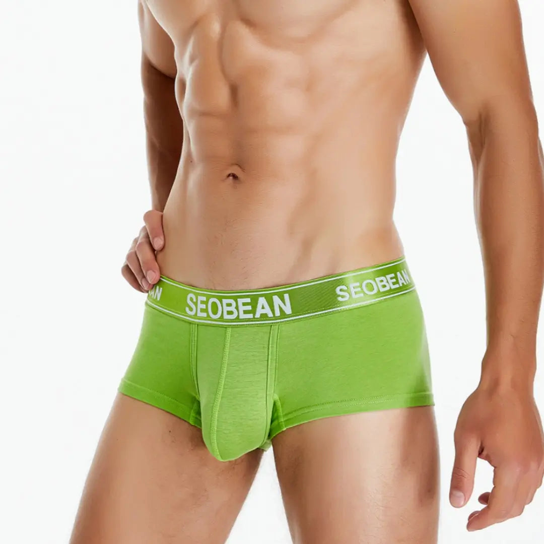 Seobean Seobean Men's Boxer Briefs - Ultra-Soft, Breathable & Durable Underwear 10211