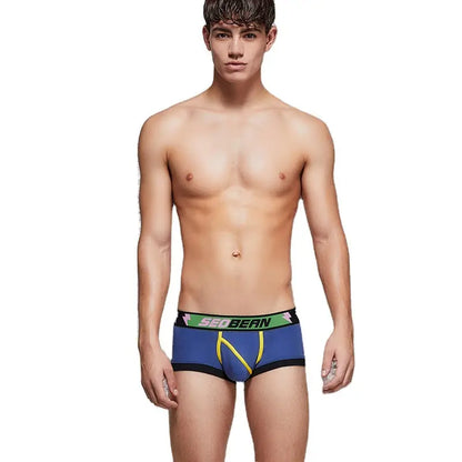 Seobean Seobean Men’s Breathable Boxer Briefs - U-Pouch Design for Ultimate Comfort 00206