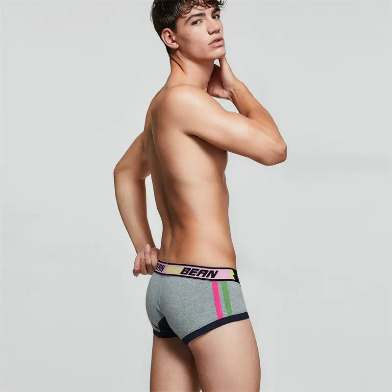 Seobean Seobean Men’s Breathable Boxer Briefs - U-Pouch Design for Ultimate Comfort 00206