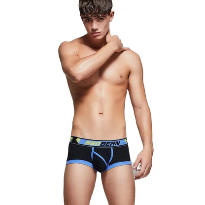 Seobean Seobean Men’s Breathable Boxer Briefs - U-Pouch Design for Ultimate Comfort 00206