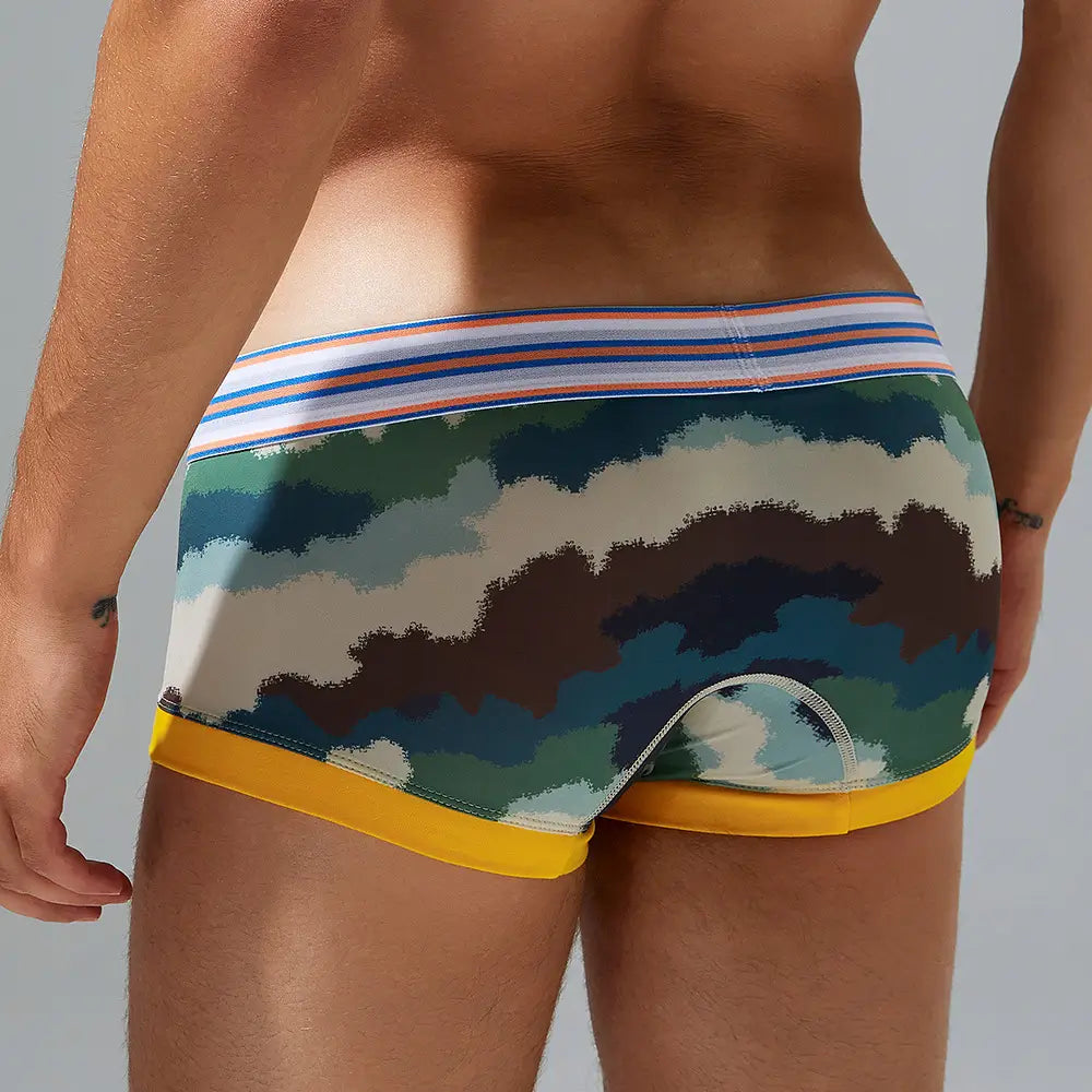 Seobean Seobean Men's Camouflage Trunks - Stylish & Comfortable Underwear 240208