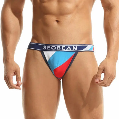 Seobean Seobean Men's Cotton T-Back Thong | Stylish Supportive Underwear 10111