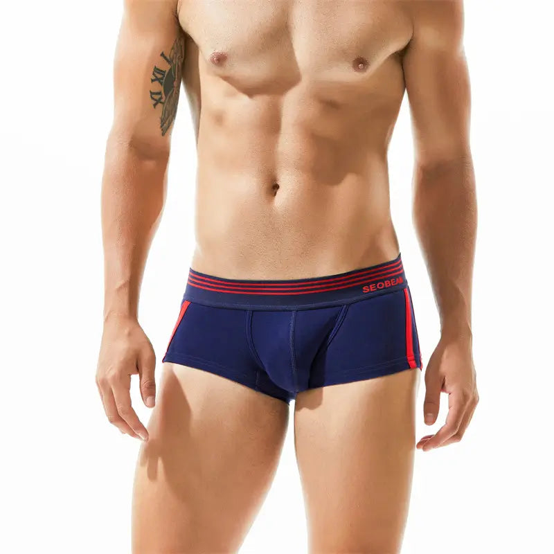 Seobean Seobean Men's Cotton Trunks Underwear for Active Lifestyles 80207