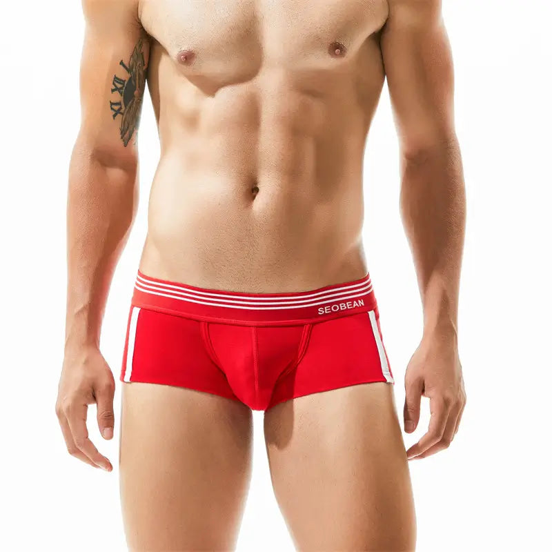 Seobean Seobean Men's Cotton Trunks Underwear for Active Lifestyles 80207