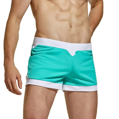 Seobean Seobean Men's Curvy-Cut Boxer Shorts Lightweight Casual Underwear 220603