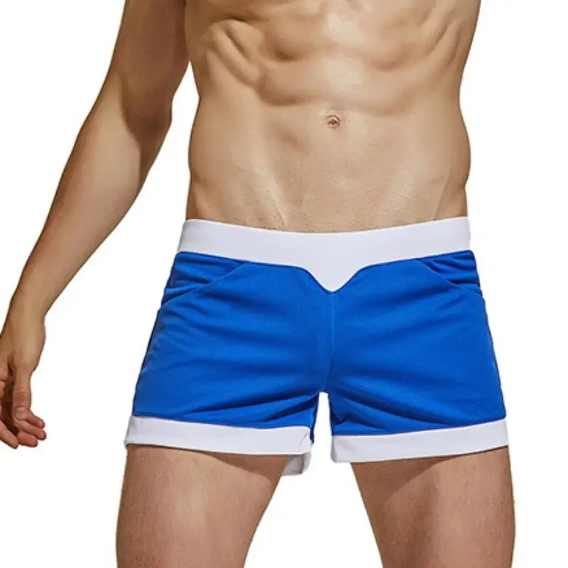 Seobean Seobean Men's Curvy-Cut Boxer Shorts Lightweight Casual Underwear 220603