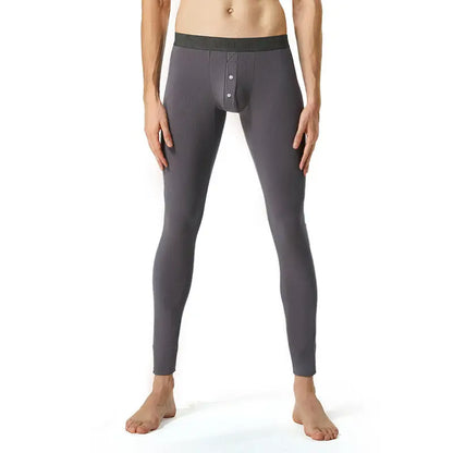 Seobean Seobean Men's Long John Thermal Underwear - Soft & Stretchy Winter Pants 10404