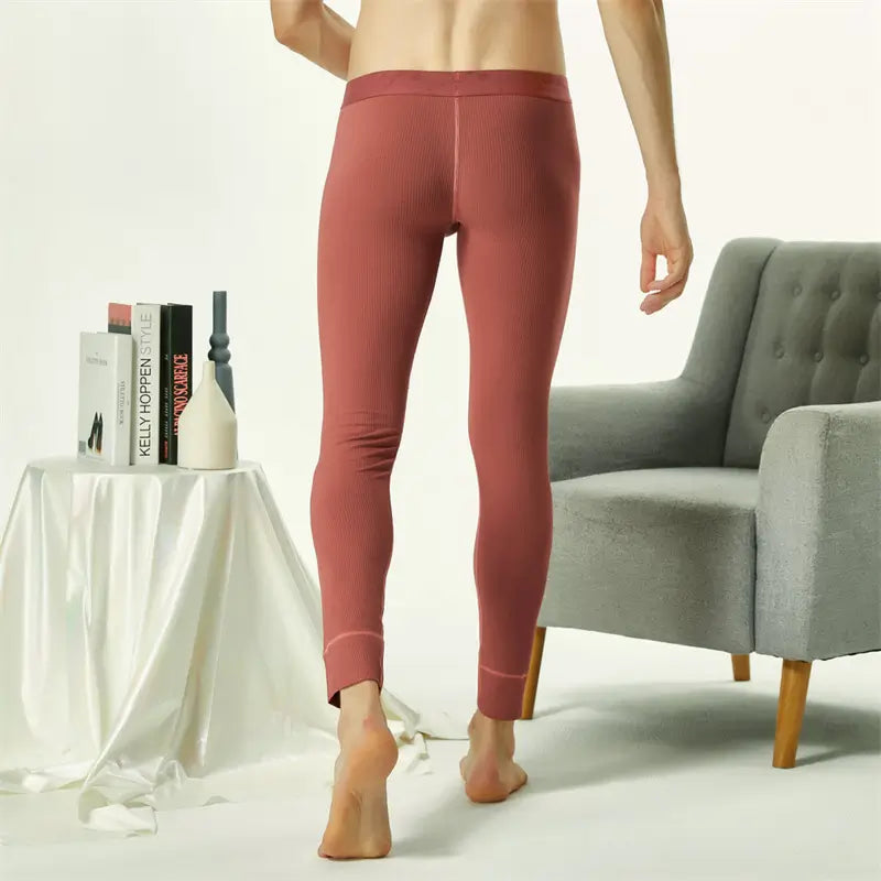 Seobean Seobean Men's Long John Thermal Underwear - Soft & Stretchy Winter Pants 10404