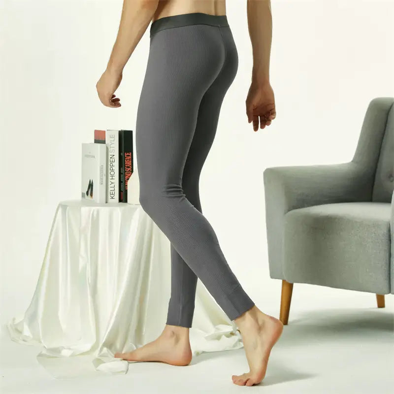 Seobean Seobean Men's Long John Thermal Underwear - Soft & Stretchy Winter Pants 10404