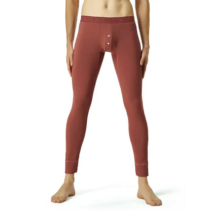 Seobean Seobean Men's Long John Thermal Underwear - Soft & Stretchy Winter Pants 10404