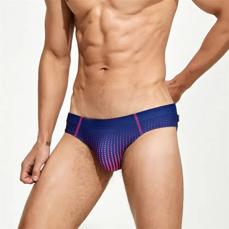 Seobean Seobean Men's Low-Rise Bikini Swim Briefs – Stylish & Comfortable Swimwear 230902
