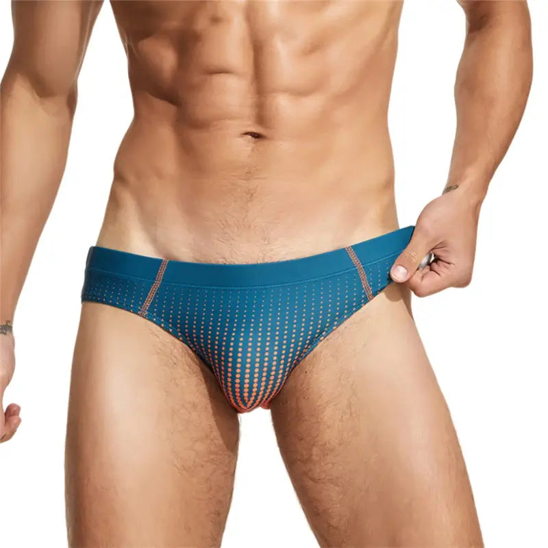 Seobean Seobean Men's Low-Rise Bikini Swim Briefs – Stylish & Comfortable Swimwear 230902