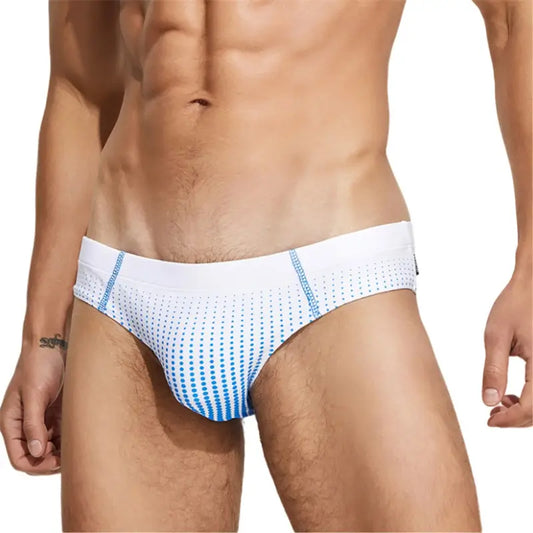 Seobean Seobean Men's Low-Rise Bikini Swim Briefs – Stylish & Comfortable Swimwear 230902