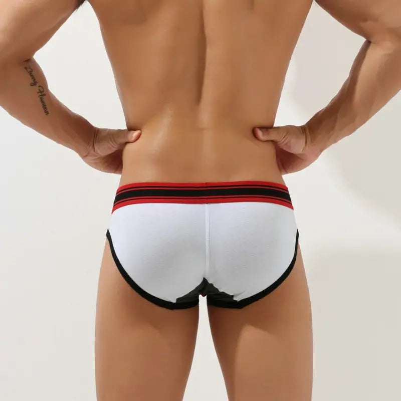 Seobean Seobean Men’s Low Rise Briefs, Cotton Spandex Contour Pouch Underwear 10101