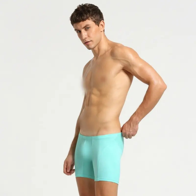 Seobean Seobean Men's Low Rise Nylon Boxer Briefs 10202