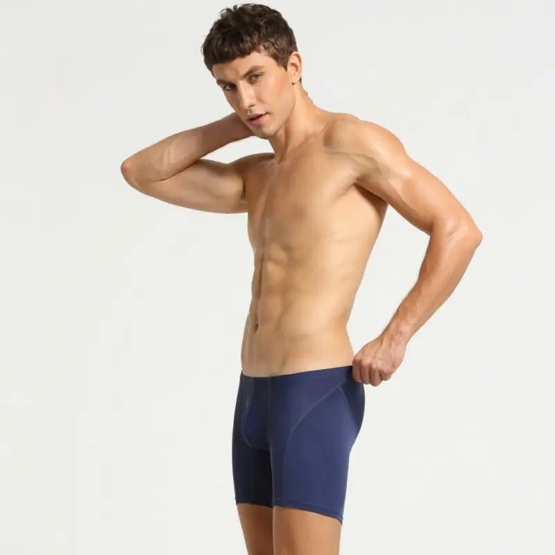 Seobean Seobean Men's Low Rise Nylon Boxer Briefs 10202