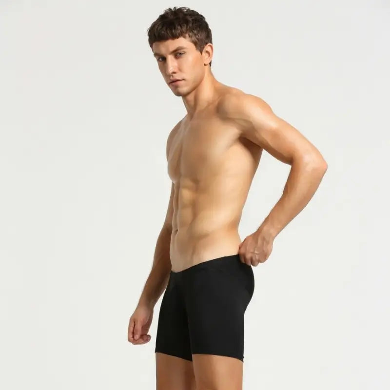 Seobean Seobean Men's Low Rise Nylon Boxer Briefs 10202