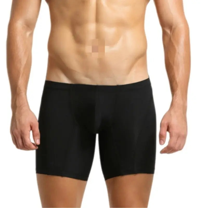 Seobean Seobean Men's Low Rise Nylon Boxer Briefs 10202