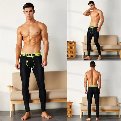 Seobean Seobean Men’s Low-Rise Thermal Long Johns Stretch 80401
