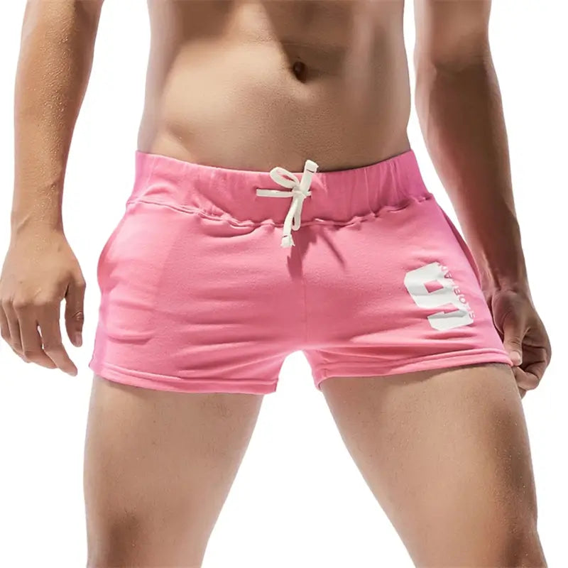Seobean Seobean Men's Solid Boxer Shorts - Comfortable Loungewear with Pockets 30502
