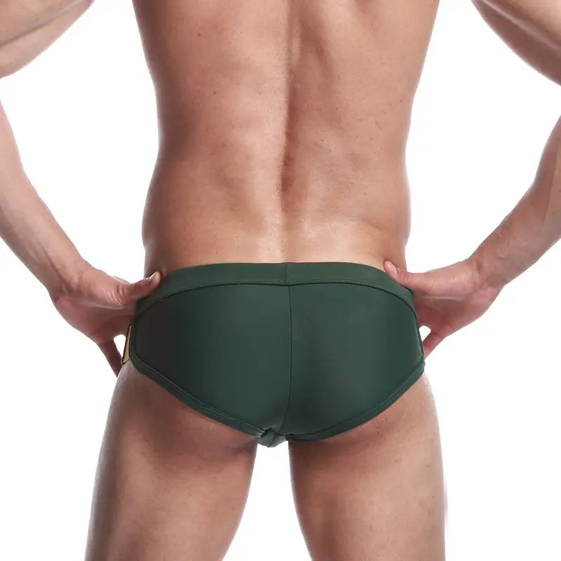 Seobean Seobean Men's Swim Boxers - Quick-Dry Swim Trunks 30904