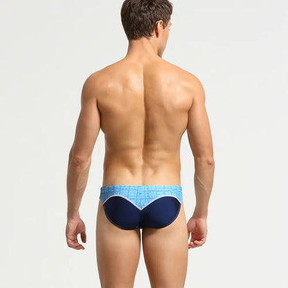 Seobean Seobean Men's Swim Briefs - Best Color Block Swimwear | Quick-Dry 10901