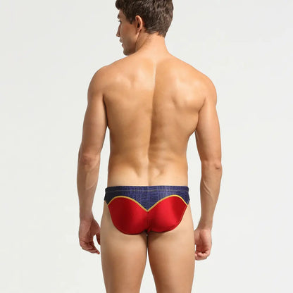 Seobean Seobean Men's Swim Briefs - Best Color Block Swimwear | Quick-Dry 10901