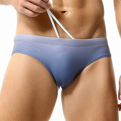 Seobean Seobean Men's Swim Briefs - Low-Rise Quick-Dry Swimwear 240901