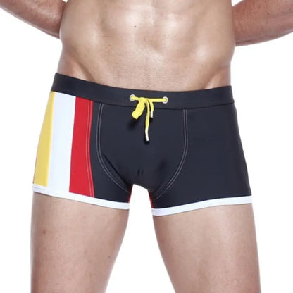 Seobean Seobean Men’s Swim Trunks – High Elasticity, Low Waist 40801