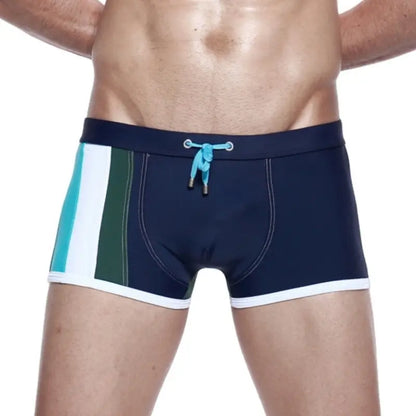 Seobean Seobean Men’s Swim Trunks – High Elasticity, Low Waist 40801