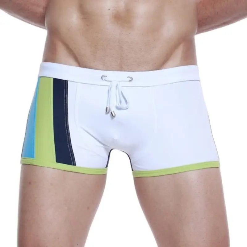 Seobean Seobean Men’s Swim Trunks – High Elasticity, Low Waist 40801
