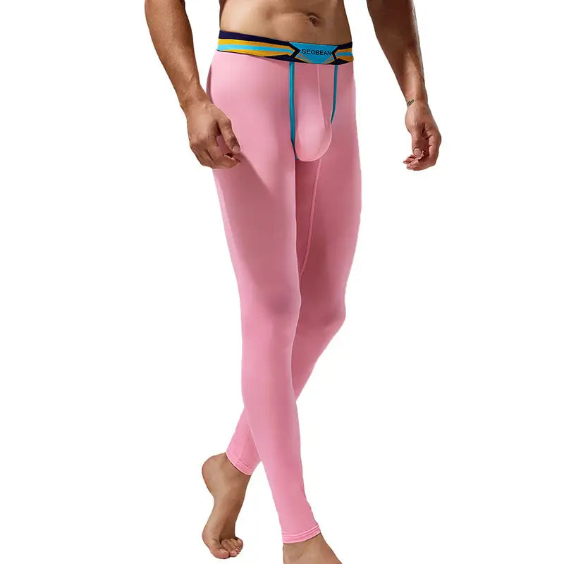 Seobean Seobean Men’s Thermal Long John Underwear Moisture-Wicking Pants 230401