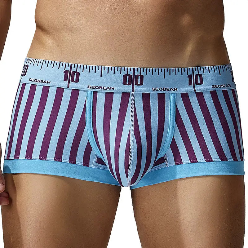 Seobean Seobean Men's Trunks Low-Rise Breathable Boxer Shorts for Men 240211