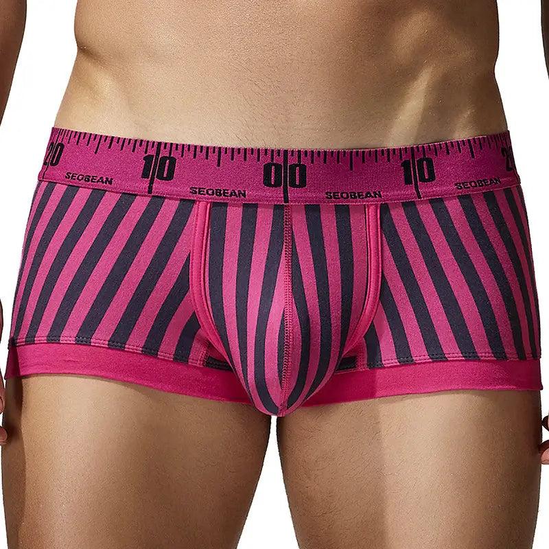 Seobean Seobean Men's Trunks Low-Rise Breathable Boxer Shorts for Men 240211